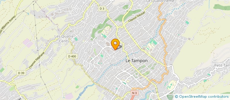 localisation de l'entreprise LULICOUNTRY & LINE DANCE REUNION  LE TAMPON