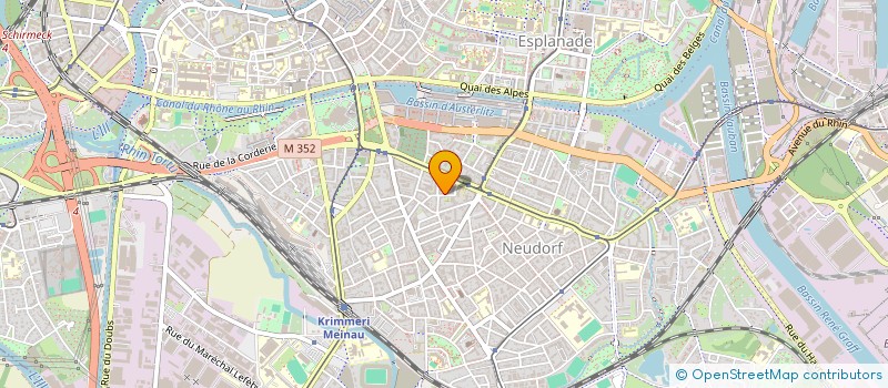 localisation de l'entreprise LULILY  STRASBOURG