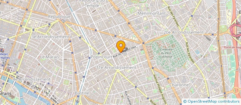 localisation de l'entreprise LULLABY PRODUCTIONS  PARIS