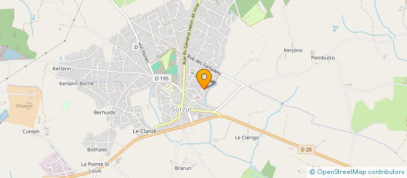 localisation de l'entreprise LULLABY SA  SURZUR