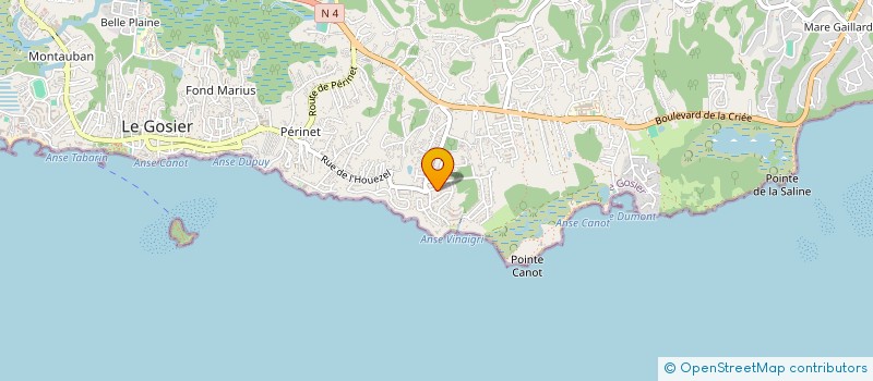 localisation de l'entreprise LULLABY THE SEA  LE GOSIER