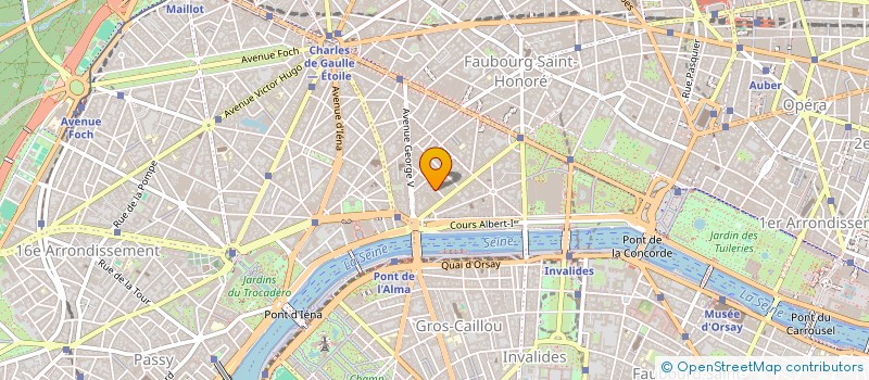 localisation de l'entreprise LULLAR  PARIS