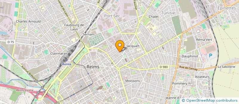 localisation de l'entreprise LULLI CARE  REIMS