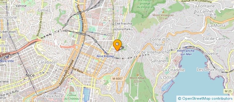 localisation de l'entreprise LULLI MOBILIER à NICE