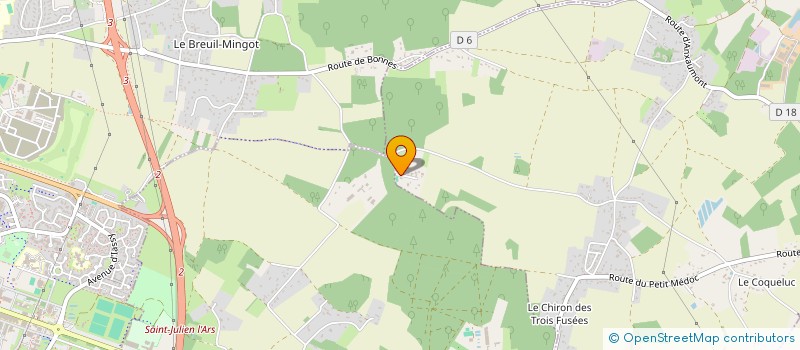 localisation de l'entreprise LULLUBELLO  SEVRES-ANXAUMONT