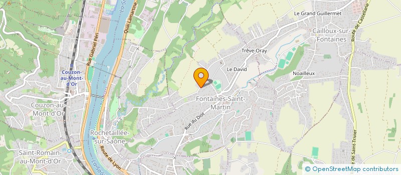 localisation de l'entreprise LULO ET CIE  FONTAINES-SAINT-MARTIN