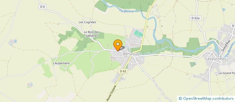 localisation de l'entreprise LULOIMMO86  BOIVRE-LA-VALLEE