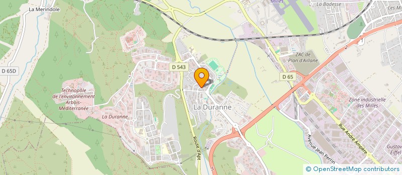 localisation de l'entreprise LULONY à AIX-EN-PROVENCE