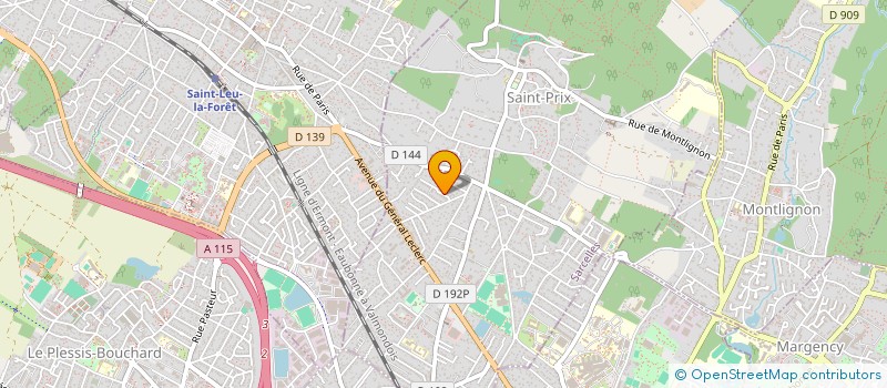 localisation de l'entreprise LULOU CONSEIL à SAINT-PRIX