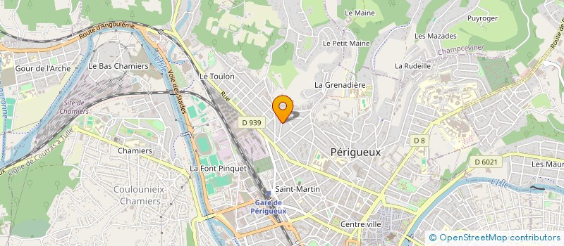 localisation de l'entreprise LULU 39 à PERIGUEUX