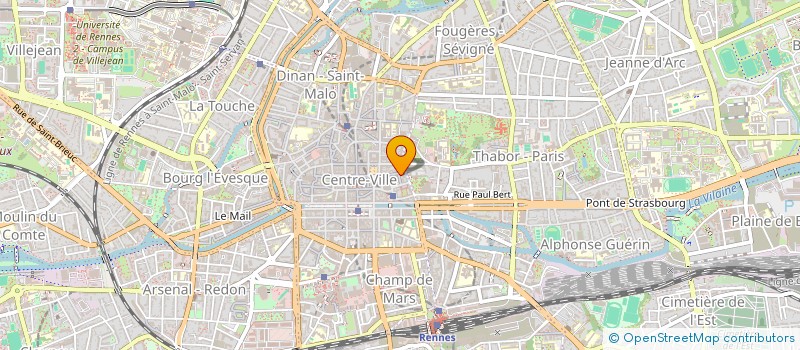 localisation de l'entreprise LULU à RENNES