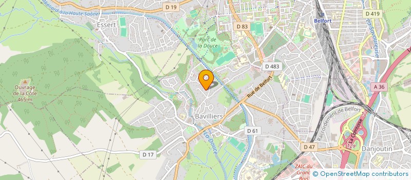 localisation de l'entreprise LULU à BAVILLIERS