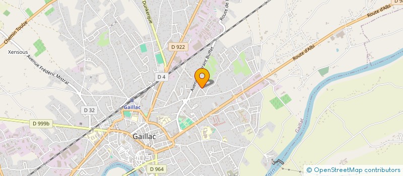 localisation de l'entreprise LULU à GAILLAC