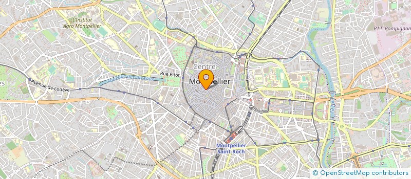 localisation de l'entreprise LULU... AUX PETITS PIEDS à MONTPELLIER