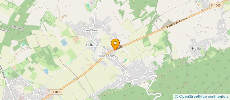 localisation de l'entreprise LULU&CO  DOUVAINE