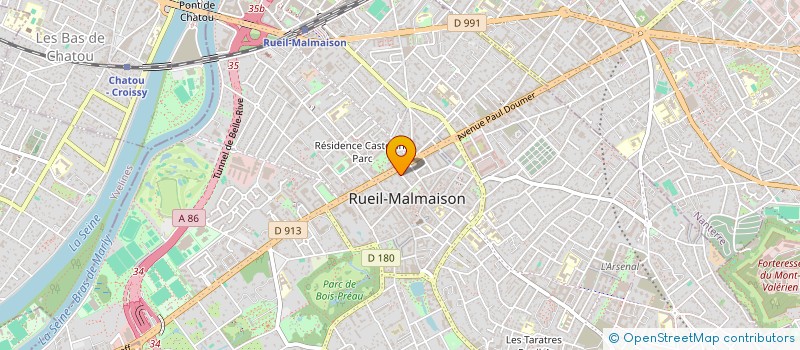 localisation de l'entreprise LULU ET MAX à RUEIL-MALMAISON