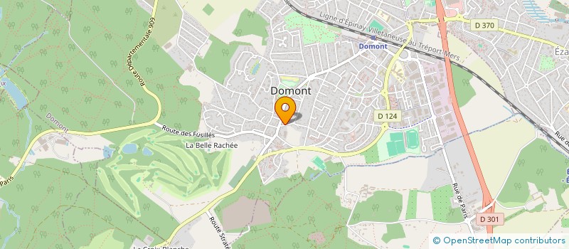 localisation de l'entreprise LULU IMMO  DOMONT