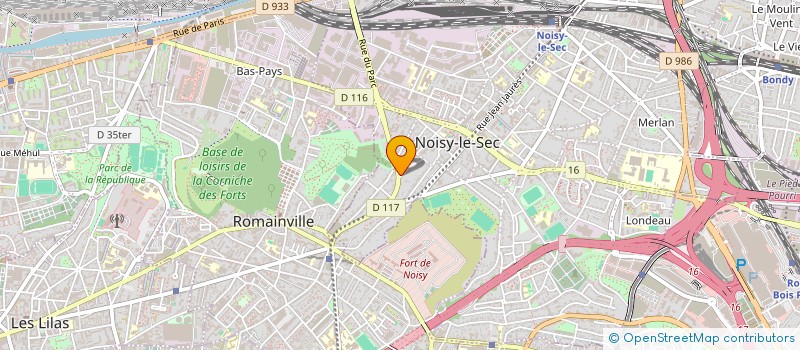 localisation de l'entreprise LULU LA LUCIOLE à NOISY-LE-SEC