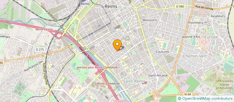 localisation de l'entreprise LULU LA NANTAISE  REIMS