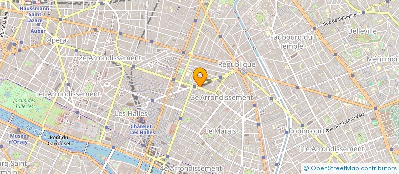 localisation de l'entreprise LULU MARAIS  PARIS