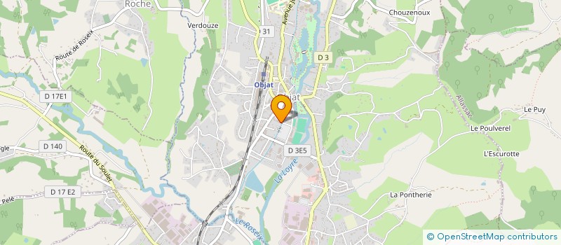 localisation de l'entreprise LULU & TRADITIONS  OBJAT