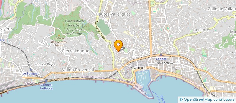 localisation de l'entreprise LULUBELLE à CANNES