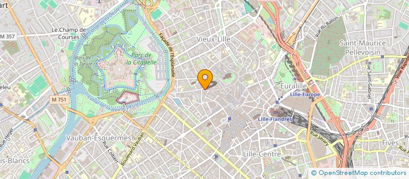 localisation de l'entreprise LULUBELLULE à LILLE
