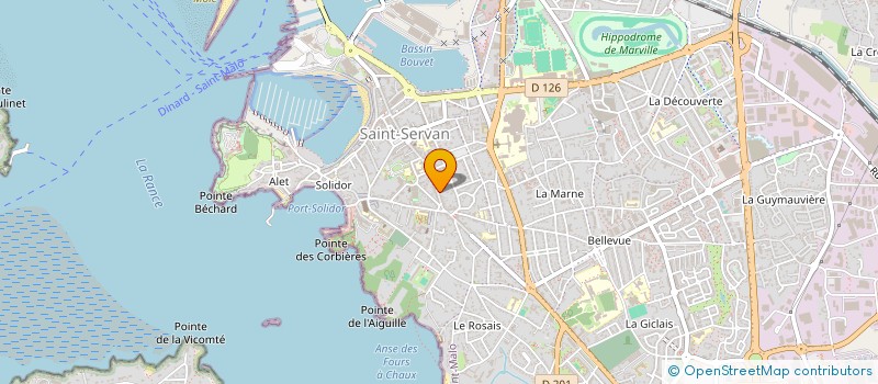 localisation de l'entreprise LULUCAMCAM  SAINT-MALO