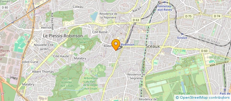 localisation de l'entreprise LULUS A CHATENAY à CHATENAY-MALABRY