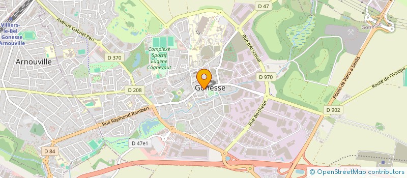 localisation de l'entreprise LULUT SERVICES à GONESSE