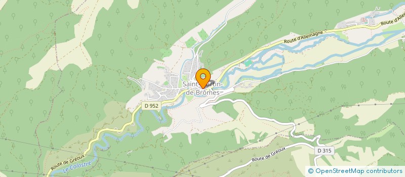 localisation de l'entreprise LULUTECH à SAINT-MARTIN-DE-BROMES