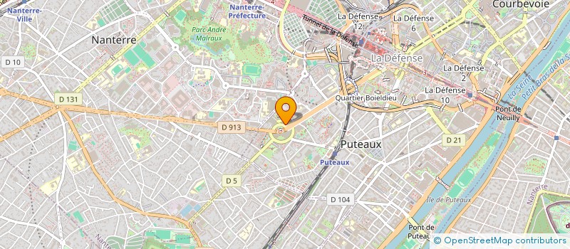 localisation de l'entreprise LUM BAT  PUTEAUX