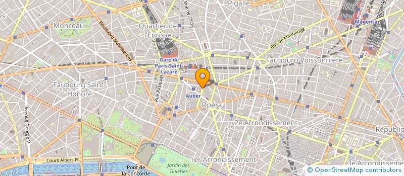 localisation de l'entreprise LUM - TRANSITION  PARIS