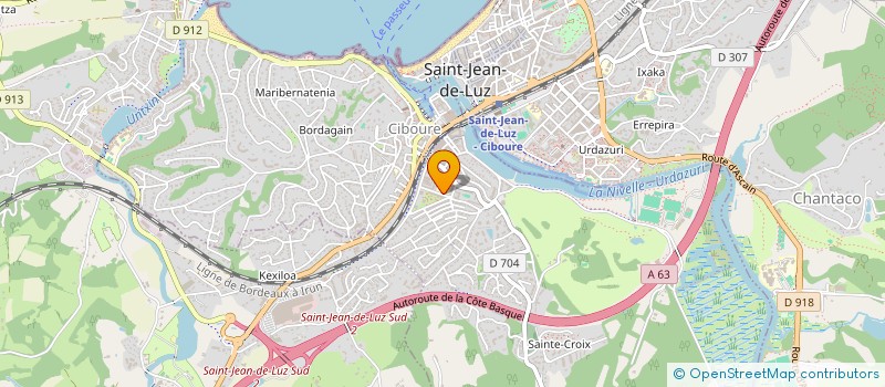 localisation de l'entreprise LUMA à CIBOURE