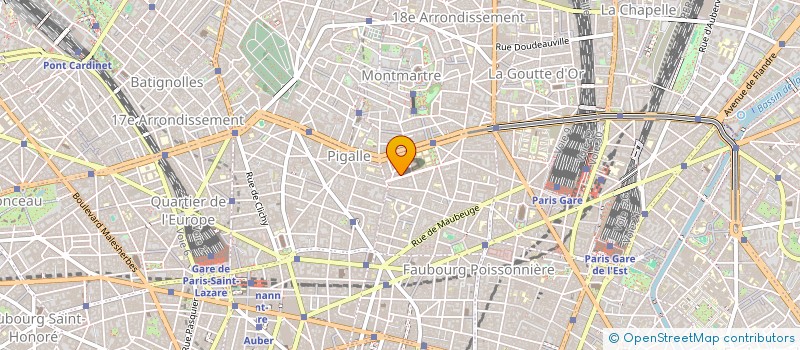 localisation de l'entreprise LUMA  PARIS