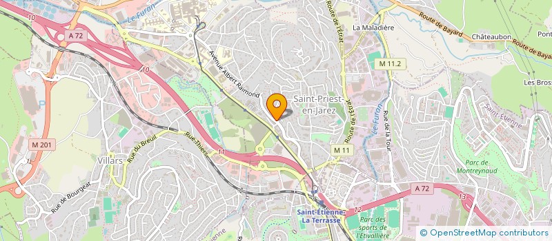 localisation de l'entreprise LUMA  SAINT-PRIEST-EN-JAREZ