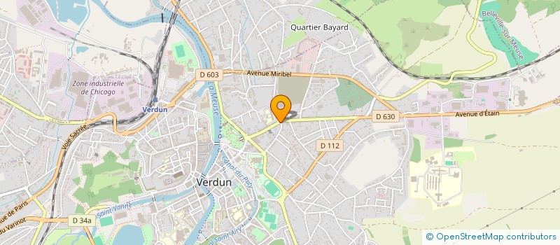 localisation de l'entreprise LUMA à VERDUN