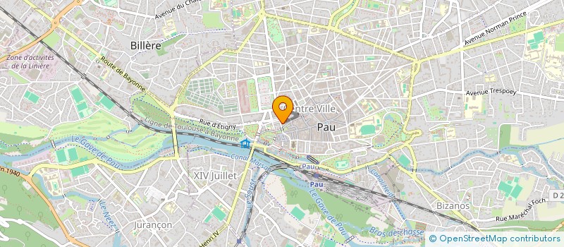 localisation de l'entreprise LUMA à PAU