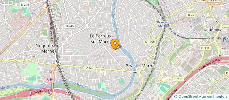 localisation de l'entreprise LUMA  LE PERREUX-SUR-MARNE