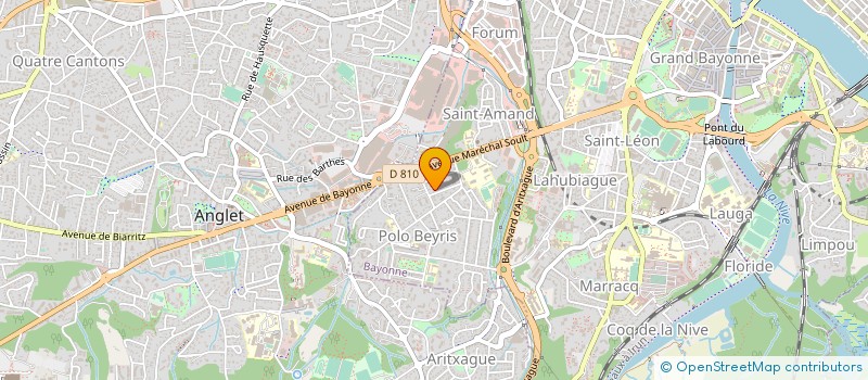 localisation de l'entreprise LUMA à BAYONNE