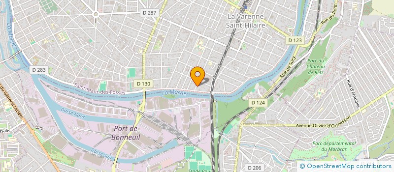 localisation de l'entreprise LUMA à SAINT-MAUR-DES-FOSSES