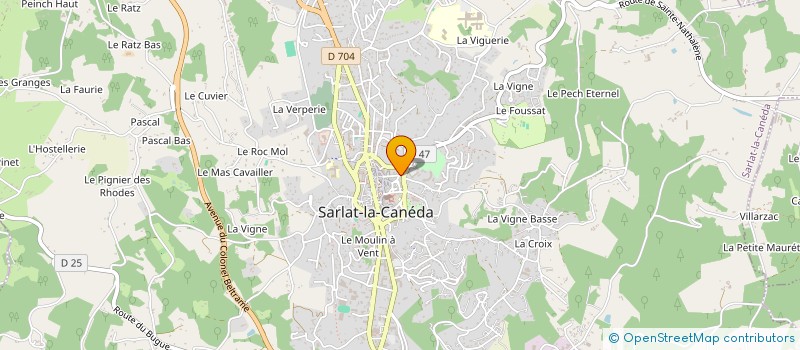 localisation de l'entreprise LUMA à SARLAT-LA-CANEDA