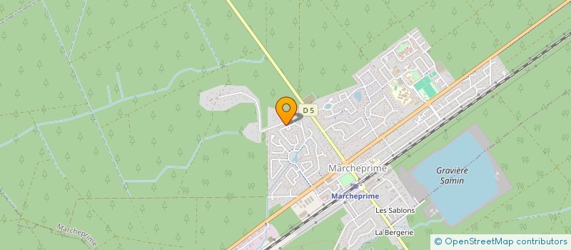 localisation de l'entreprise LUMA  MARCHEPRIME