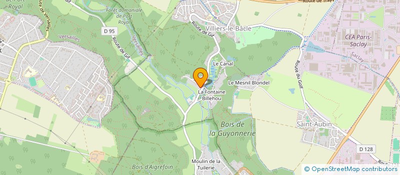 localisation de l'entreprise LUMA CONSULTING  VILLIERS-LE-BACLE