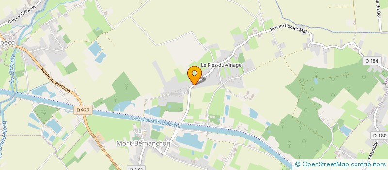 localisation de l'entreprise LUMA HABITAT  MONT-BERNANCHON