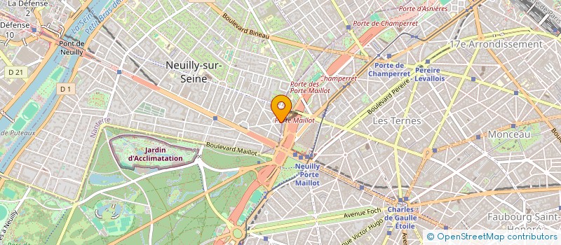 localisation de l'entreprise LUMA HOLDING à NEUILLY-SUR-SEINE