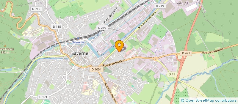 localisation de l'entreprise LUMA HOME  SAVERNE