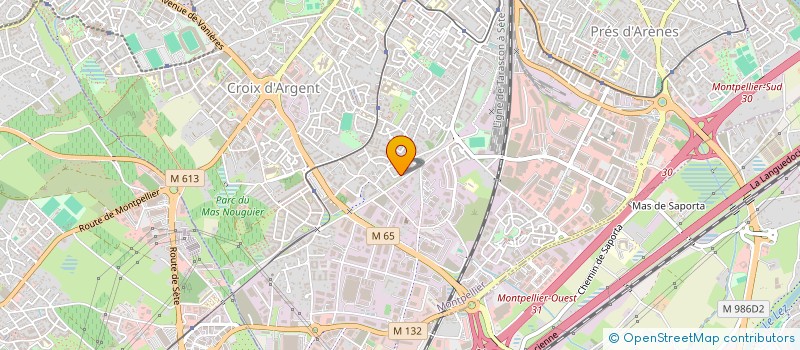 localisation de l'entreprise LUMA INVEST à MONTPELLIER