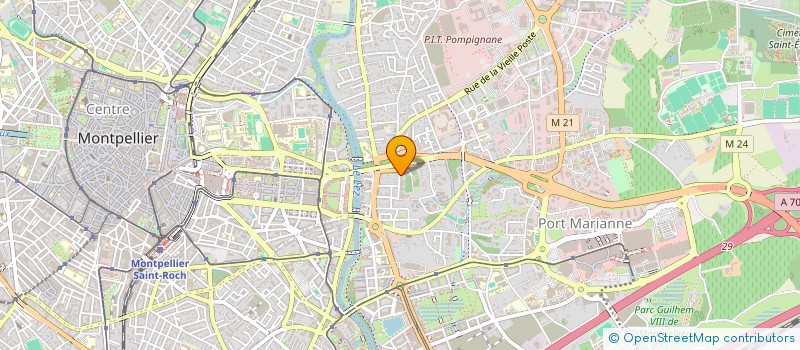localisation de l'entreprise LUMA'NITAIRE à MONTPELLIER