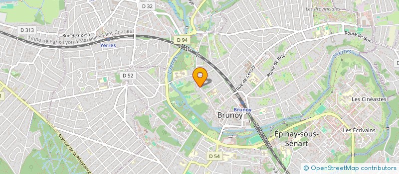 localisation de l'entreprise LUMA PATRIMOINE & FAMILLE  BRUNOY